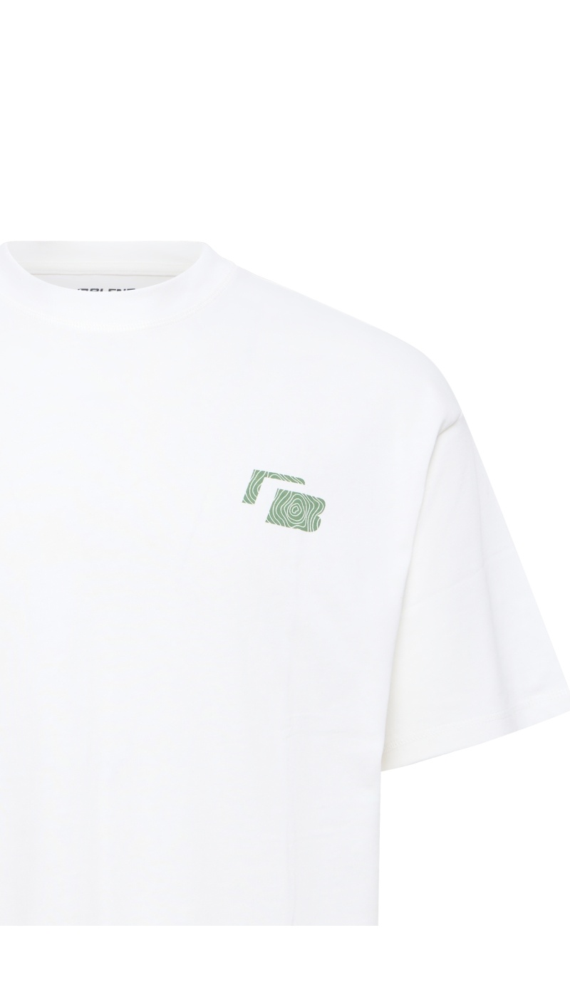 T-shirt Imprimé Blanc BHLAYNE BLEND - 5 | TOP